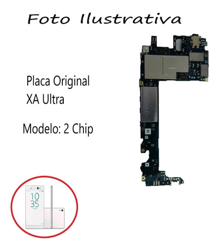 Placa Original Do Sony Xperia Xa Ultra Dual Chip 1302-3310