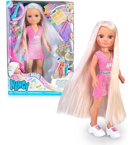 Nancy Super Melena Muñeca 43cm Famosa