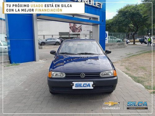 Imagen 2 de 16 de Volkswagen Gol Cl 1.6 1997 Azul 3 Puertas