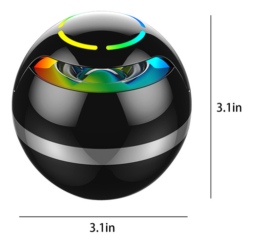 Mini Altavoz Bluetooth En Forma De Bola, Portátil, Para Uso