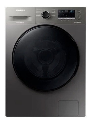 Imagen 1 de 6 de Lavarropas automático Samsung WW70AA46BX inverter inox 7kg 220 V