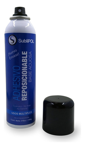 Aerosol Adhesivo Reposicionable Sublimacion Base Acuosa