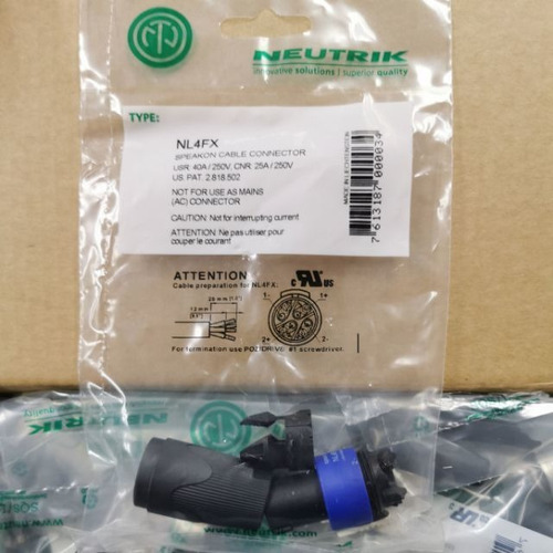 Imagen 4 de 4 de Speakon Neutrik Nl4fx Original Conector Para Bocina