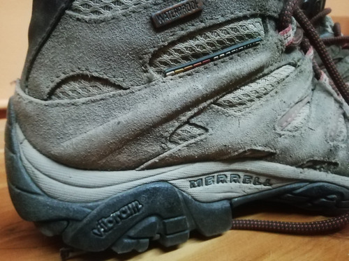 Botas De Trekking Merrell Goretex, Suela Vibram
