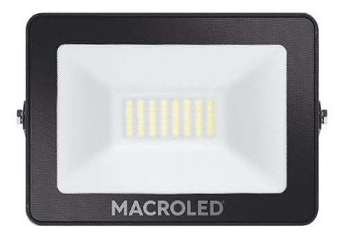Imagen 1 de 8 de Reflector Proyector Led 30w Macroled Alta Luminosidad Ip65
