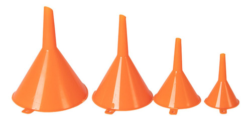 Embudos De Plástico De 4 Piezas Accesorios Embudos De