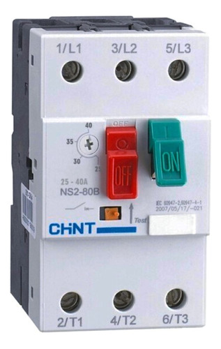 Guarda Motor Chint 25-40 Amp 40-63 Amp 56-80 Amp