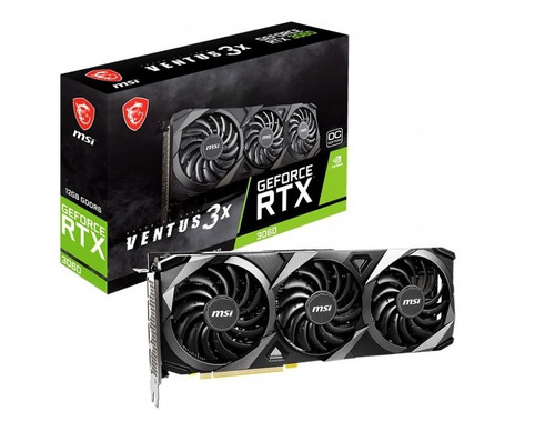 Placa De Video Msi Geforce Rtx 3060 Ventus 3x 12g Oc