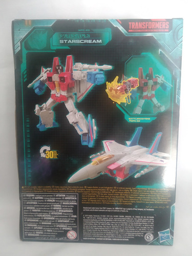 Imagen 2 de 2 de Starscream Transformers Earthrise War For Cybertron Voyager