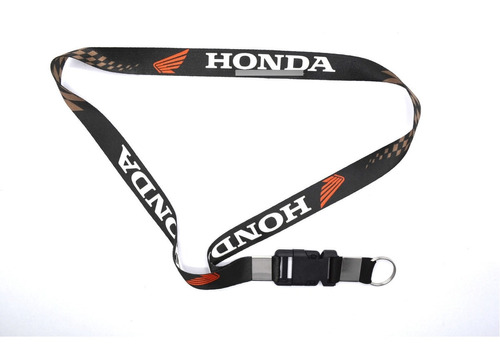 Cordão De Chave Moto Carro Honda Cores Vivas Chaveiro Engate