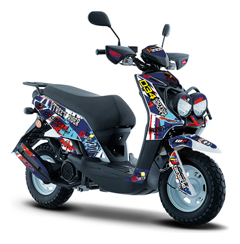 Kit De Graficos Stickers Para Ws150 Sport 36 Pz Street Rider