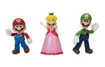 Comprar Set De 3 Super Mario Bros Nintendo - Mario, Peach Y Luigi