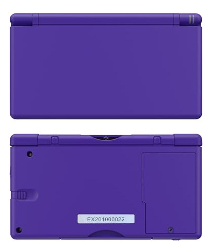 Pack Carcasa Morada Extremerate Para Nintendo Ds Lite