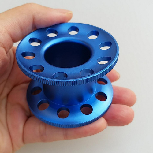 3x Carrete De Aleación De Aluminio Portátil Rueda Del
