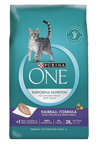 La Bola De Pelo Purina One Fórmula Premium Para Adultos Comi