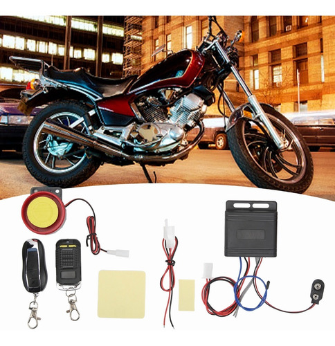 Sistema De Alarma De Motocicleta Seguridad Universal