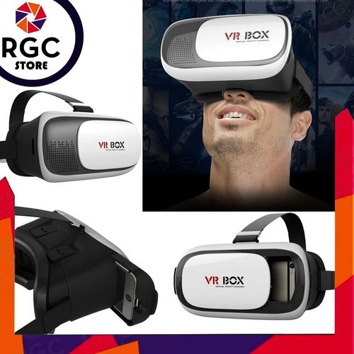 Imagen 7 de 11 de Anteojos Vr Box Realidad Virtual Lentes 3d Joystick Control Casco Smartphone Para Celular Entretenimiento Portatil