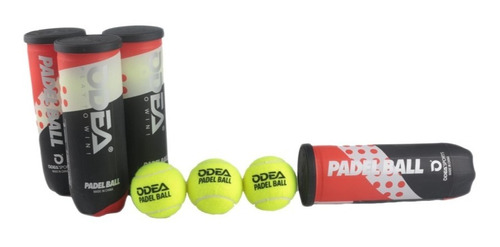 1 Tarro De Pelotas Premium De Pádel Odea