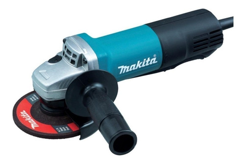 Esmeril Angular Makita 9557hpg Turquesa 840 W 220 V + Acceso