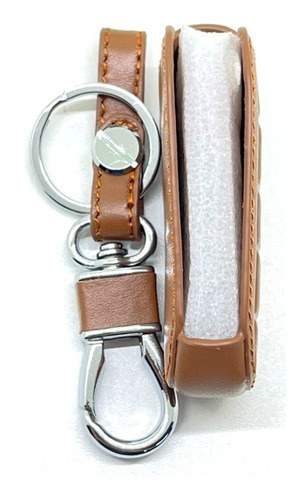 Capa Couro Caramelo Chave Canivete 3 Botões Peugeot 407 408