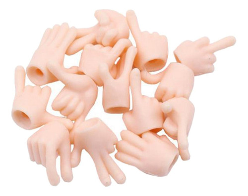 Boneca Em Escala 1/12 Corpo Mão Partes Do Corpo Cor De Rosa