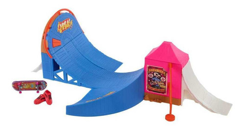 Hot Wheels Skate Pista Set Parque De Patinaje