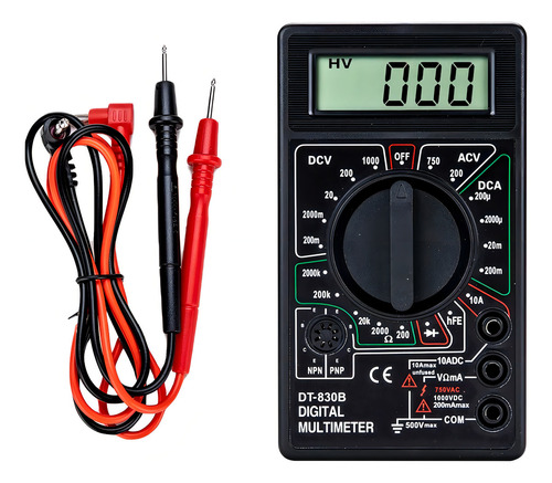 Tester Digital Multimetro Electronica Escuela