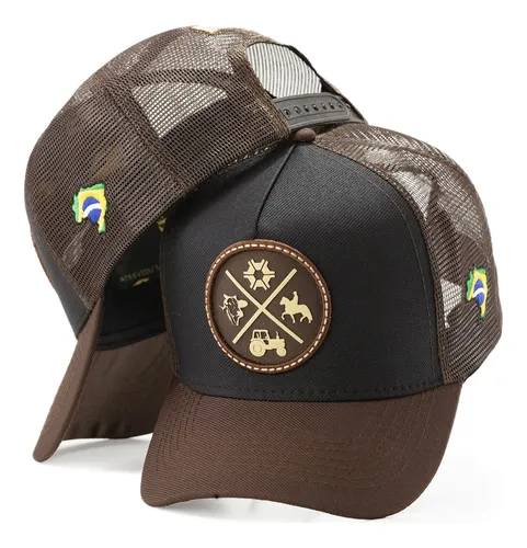 Boné Infantil Trucker Telinha Agro Country Agronomia Juvenil