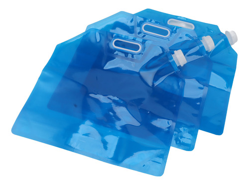 Bolsa De Agua Transparente Plegable Ligera Para Acampar