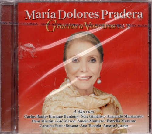 Cd Maria Dolores Pradera Gracias A Vosotros Vol. 2
