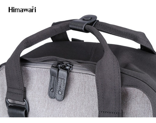 Imagen 8 de 10 de Mochila Bolso Himawari 1010 Retro Xl