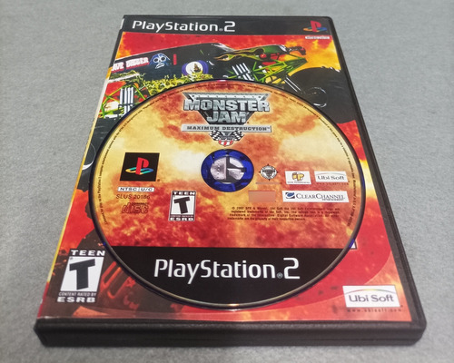 Monster Jam Maximum Destruction - Ubisoft - Ps2 (Usado)