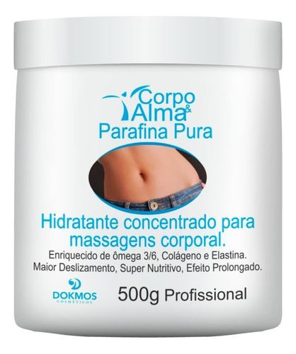  Creme Extra Hidratante Parafina Pura Concentrada Dokmos