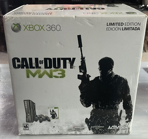 Nuevo Xbox 360 Console Mw3 Edición Limitada