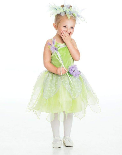 Disfraz De Hada Tinkerbell De Little Adventures (edad Grande