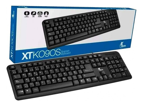 Teclado Estandar En Español Xtech | Xtk-092s