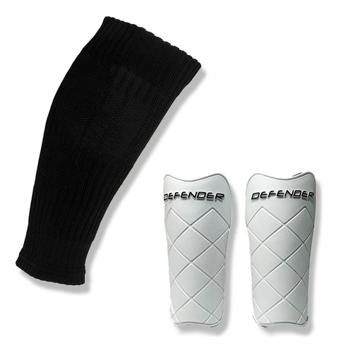 Set Canillera Defender + Pantorrillera Deportiva Sox Sgc