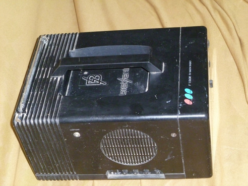 Mini Tv Televisão Broksonic 5 Polegadas Colorida Anos 90 (Usado)
