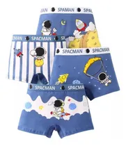Comprar Set De Bóxer Niños Ropa Interior Calzón Algodón Trusas Suave