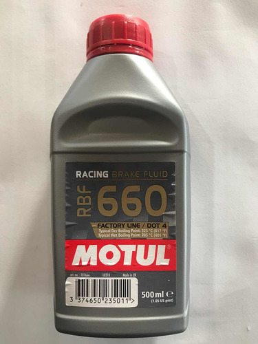 Líquido Freno Motul Racing 660 (1/2 Litro)