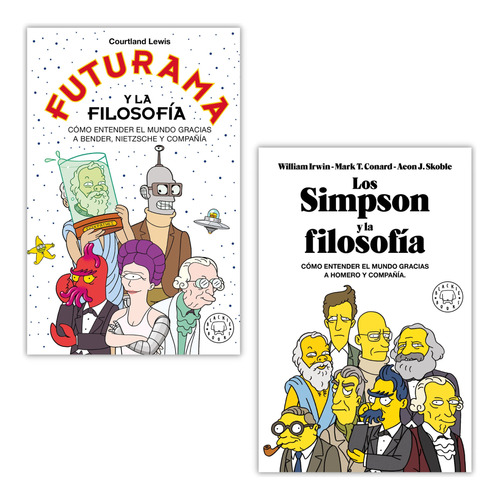 Pack Futurama Y La Filosofía - Los Simpson  Y La Filosofía