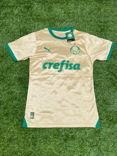 Camisa Do Palmeiras Dourada 2024 Versão Jogador