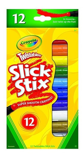 12ct Crayola. Twistables Stix Slick