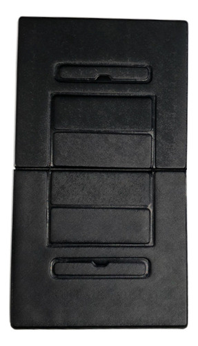Soporte de cuero portátil plegable para portátil de escritorio, color negro
