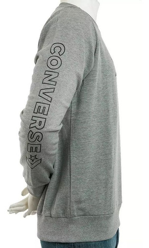 Imagen 3 de 3 de Buzo Converse Logo Crewneck Asfl70
