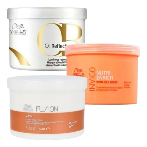 Wella Cronograma Mask (reflections/nutri Enrich/fusion) 500g