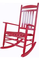 Comprar Rocker Rocker-a040 Red Wood Porche Rocker\\\u002Fscheding Outdoor 