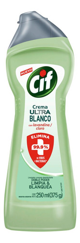 Limpiador Cif Ultra Blanco en crema 250ml