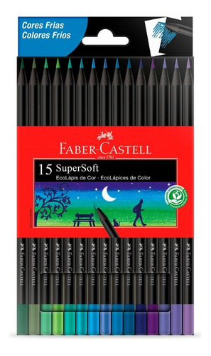 Lápis De Escrever Super Soft Black Faber-castell