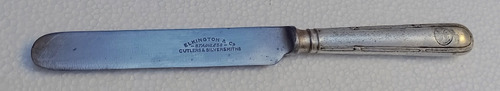 Cuchillo Para Postre.elkington&co. Hecho En Inglaterra.antig